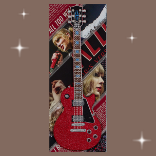 Taylor Swift Red Guitar Petite 5"x12"