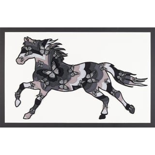 Custom Painted Horse 40"x26"