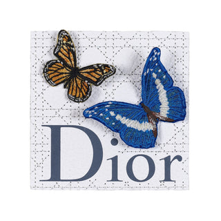 Petite Dior Butterfly Swarm 5" x 5" - Stephen Wilson Studio