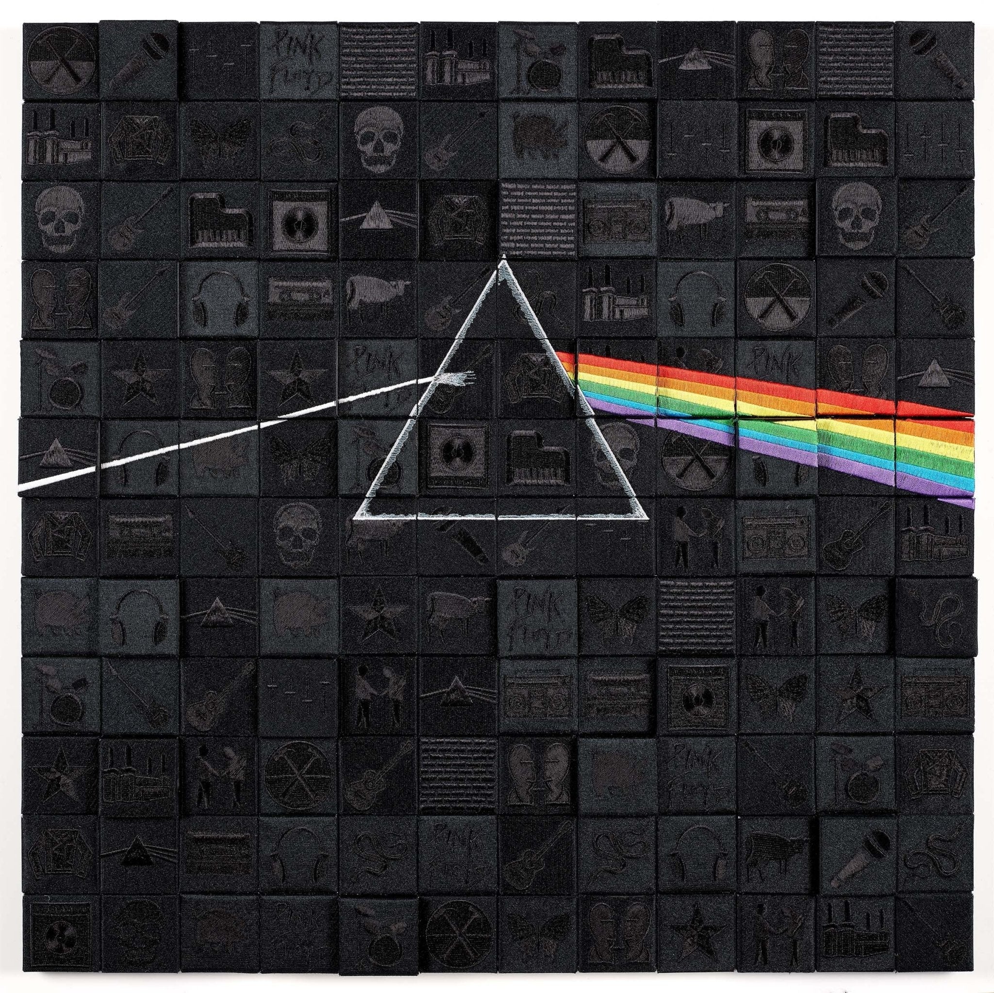 Pink Floyd, Dark Side of the Moon Album. Generative AI Stock Pink Floyd, Dark Side of the Moon Album. Generative AI Stock