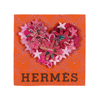 Petite Hermes Gypsy Heart 5" x 5" - Stephen Wilson Studio