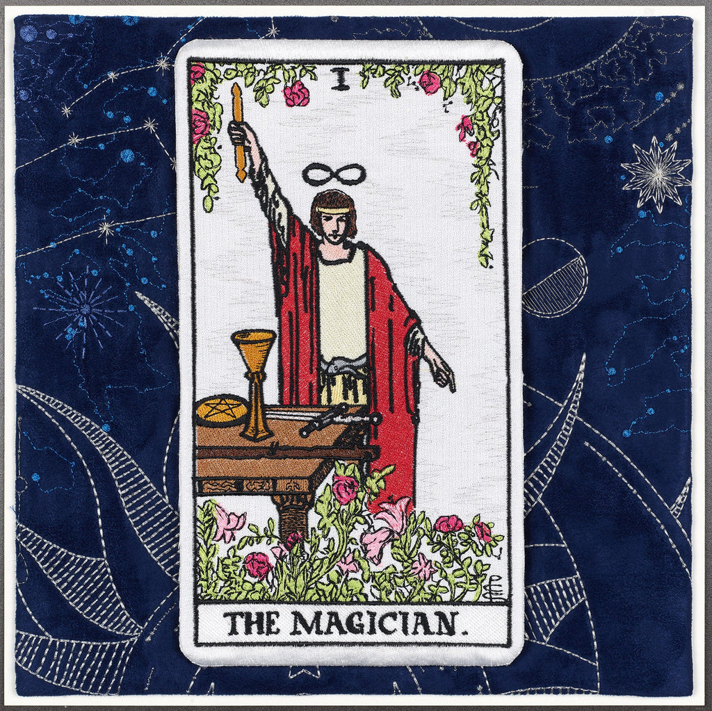 The Magician Tarot Card 12" x 12" Stephen Wilson Studio