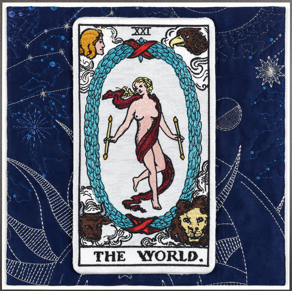The World Tarot Card 12 x 12