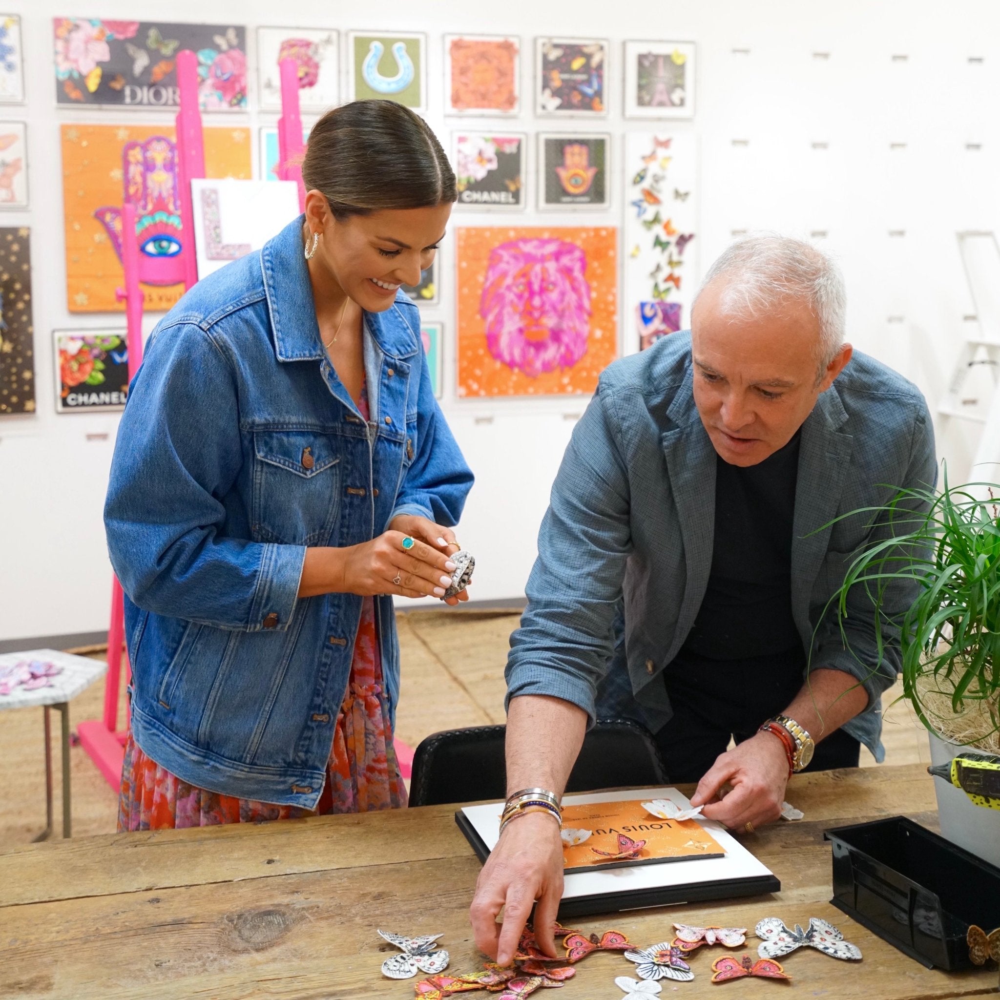 Collaboration with Katy - Stephen Wilson Studio