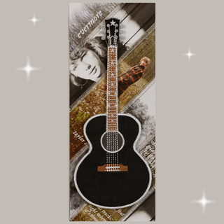Taylor Swift Evermore Guitar Petite 5"x12"