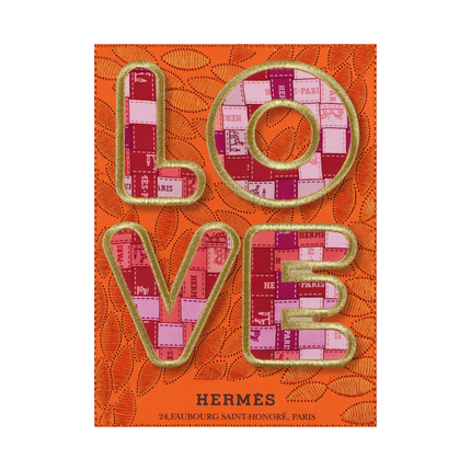 Hermes LOVE 6"x8"