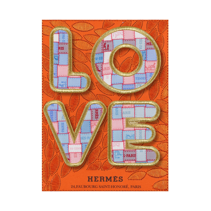 Hermes LOVE 6"x8"