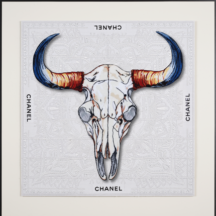 Steer Skull 26"x26"