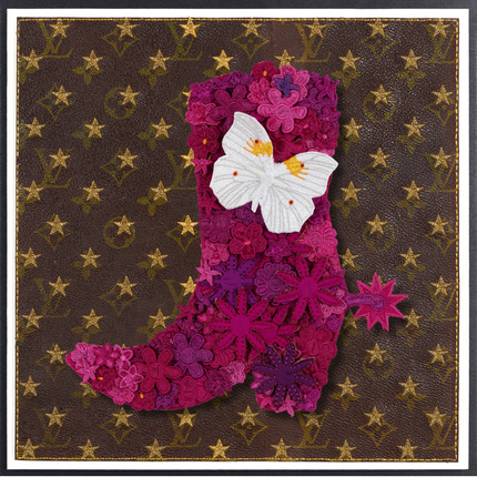 Gypsy Boot  12"X12"