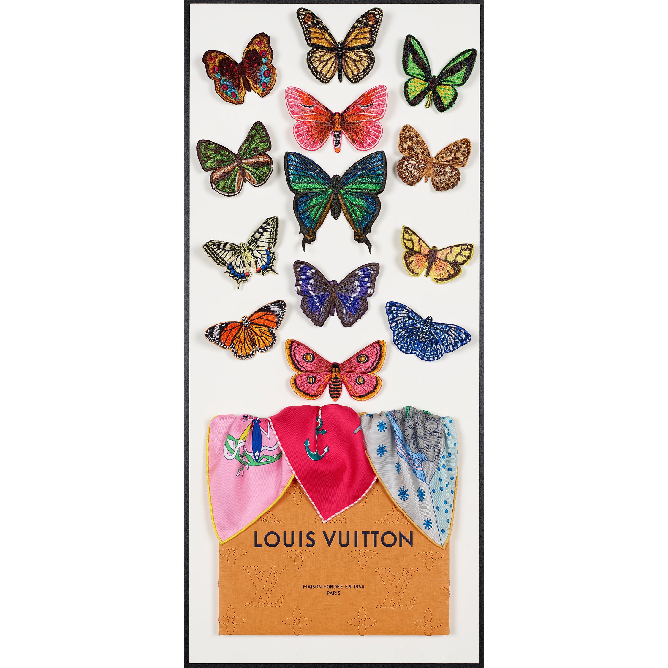 Custom Butterfly Surprise 12"x26"