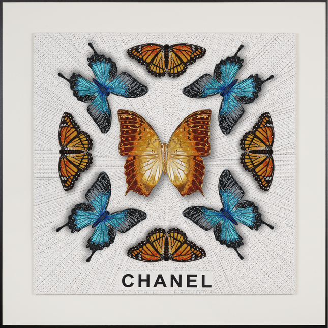 Luxury Butterfly Mandala 3- 26”X26”