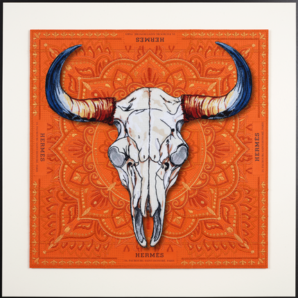 Steer Skull 26"x26"