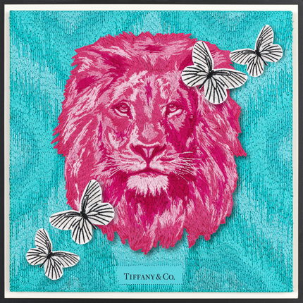 Pink Strength 12"x12"