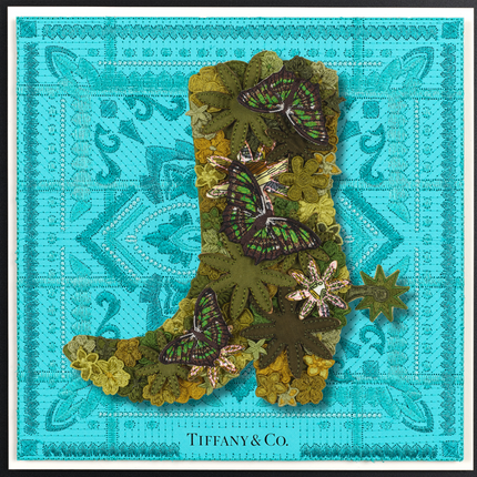 GYPSY BOOT 12"x12"