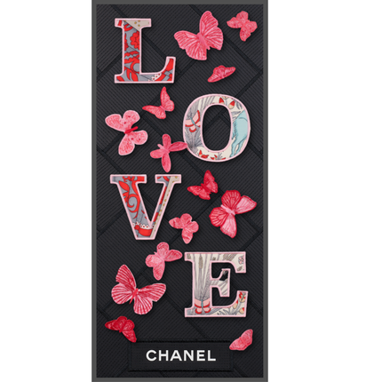Double Love Pink 12"X26"
