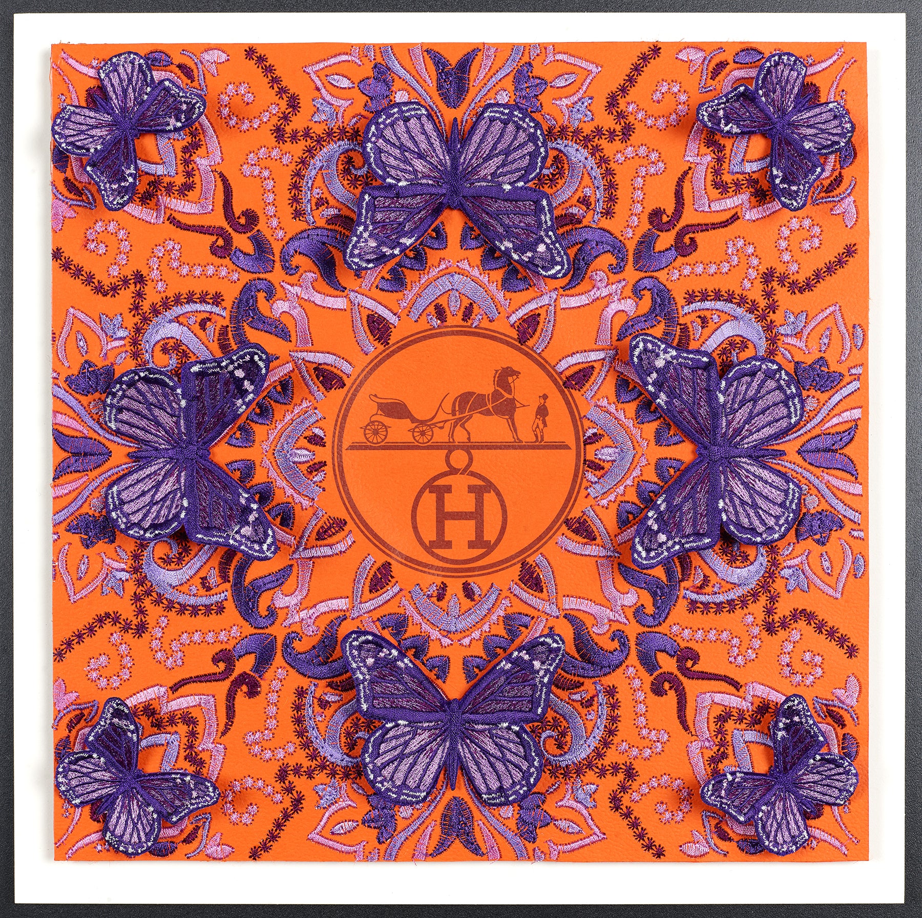 Hermès Symmetry 12"x12"