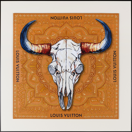 Steer Skull 26"x26"