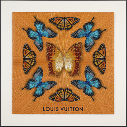 Luxury Butterfly Mandala 3- 26”X26”