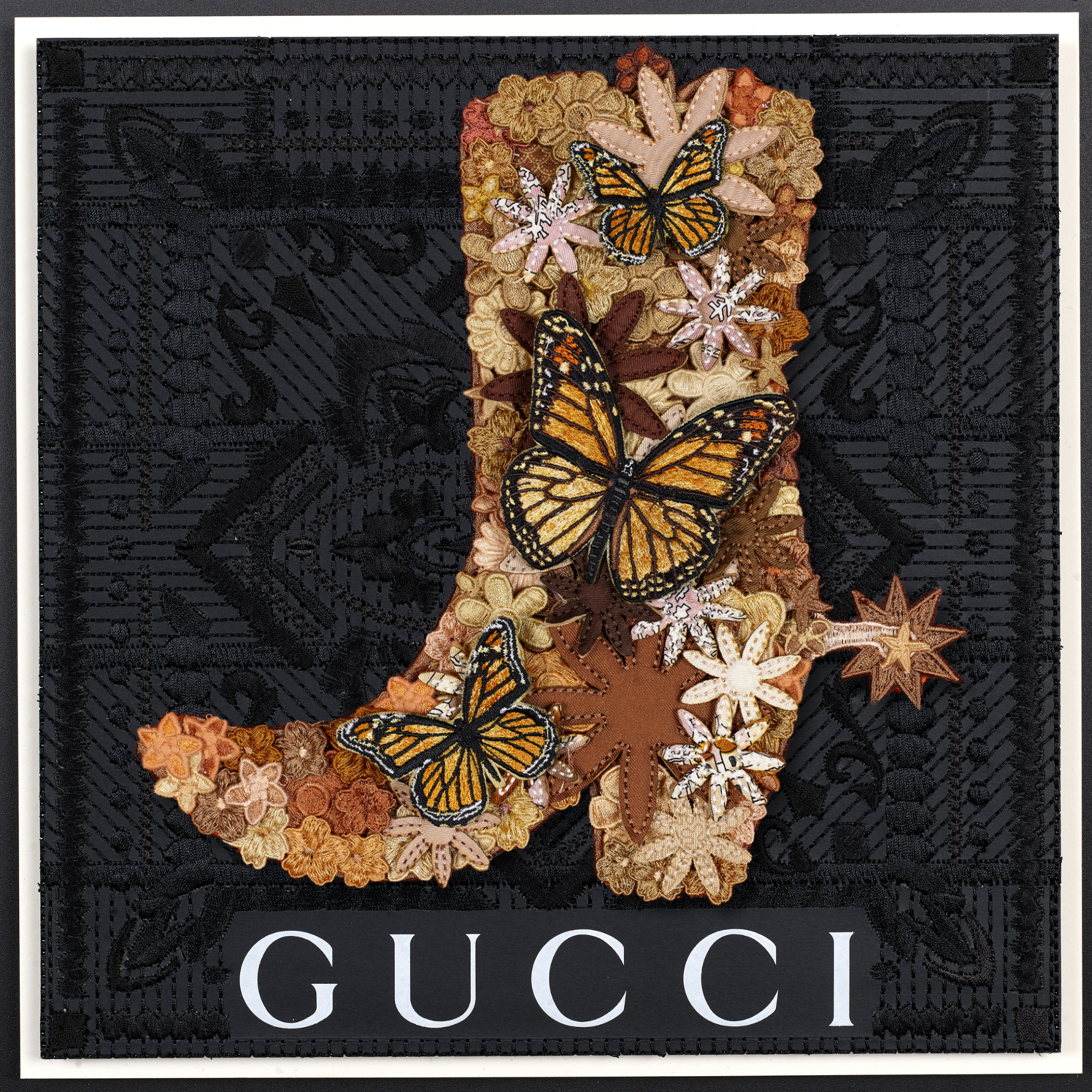 Gypsy Boot 12"x12"