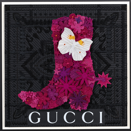 Gypsy Boot  12"X12"