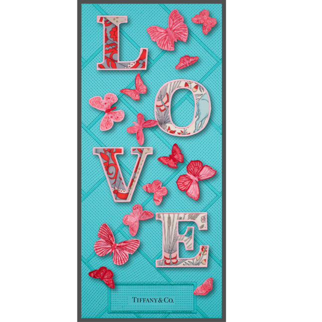 Double Love Pink 12"X26"