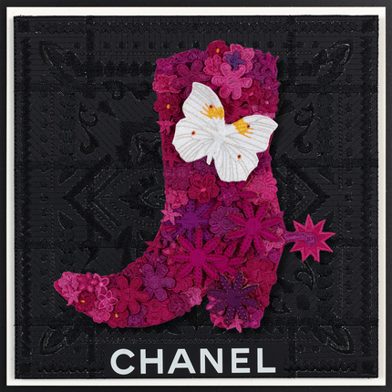 Gypsy Boot  12"X12"