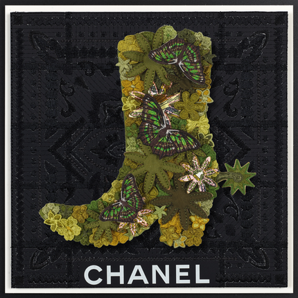 GYPSY BOOT 12"x12"