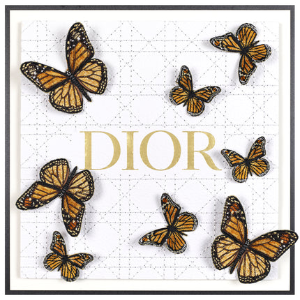 Butterfly Swarm 12"x12"