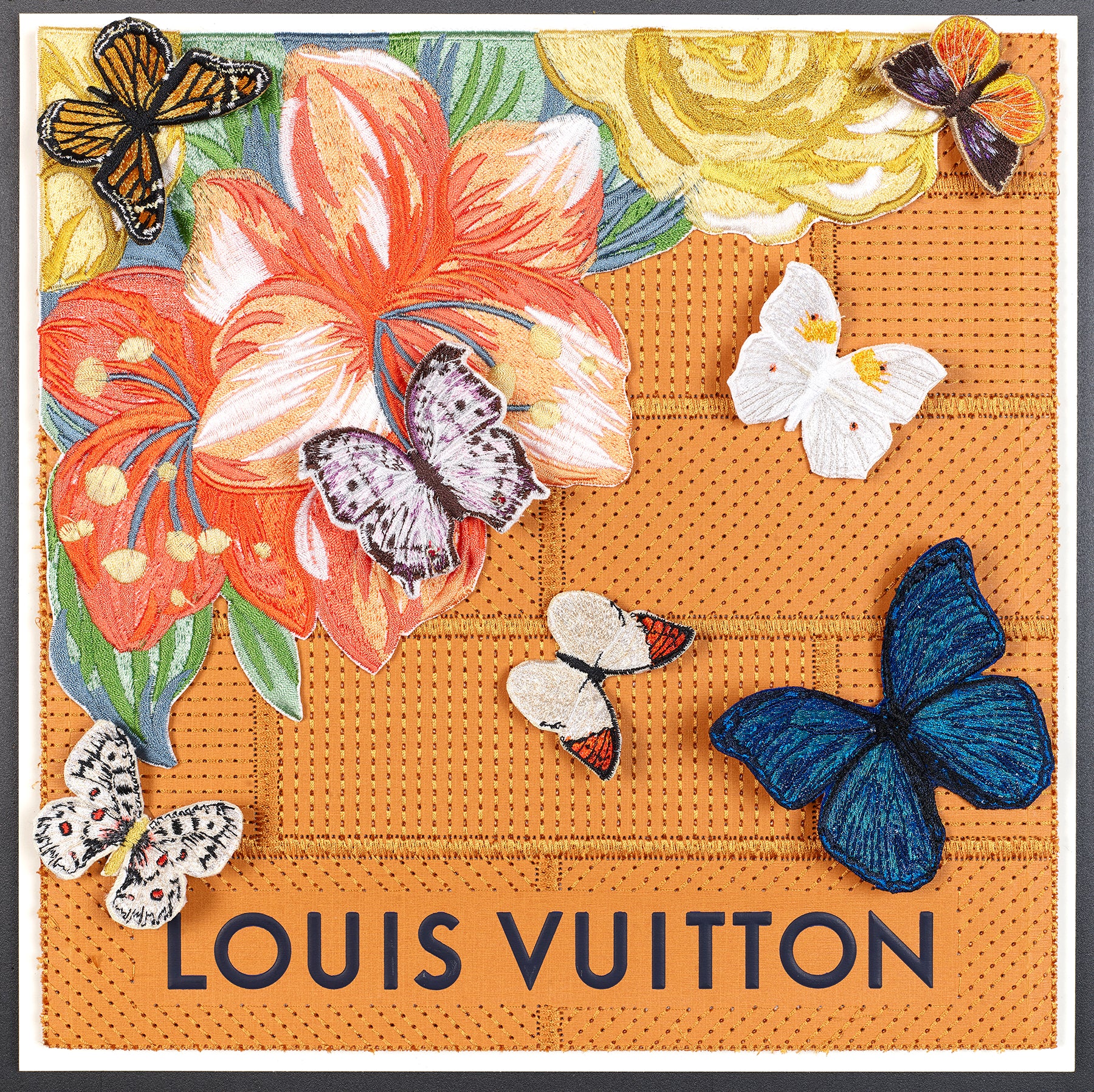 Custom Floral Corner 12x12