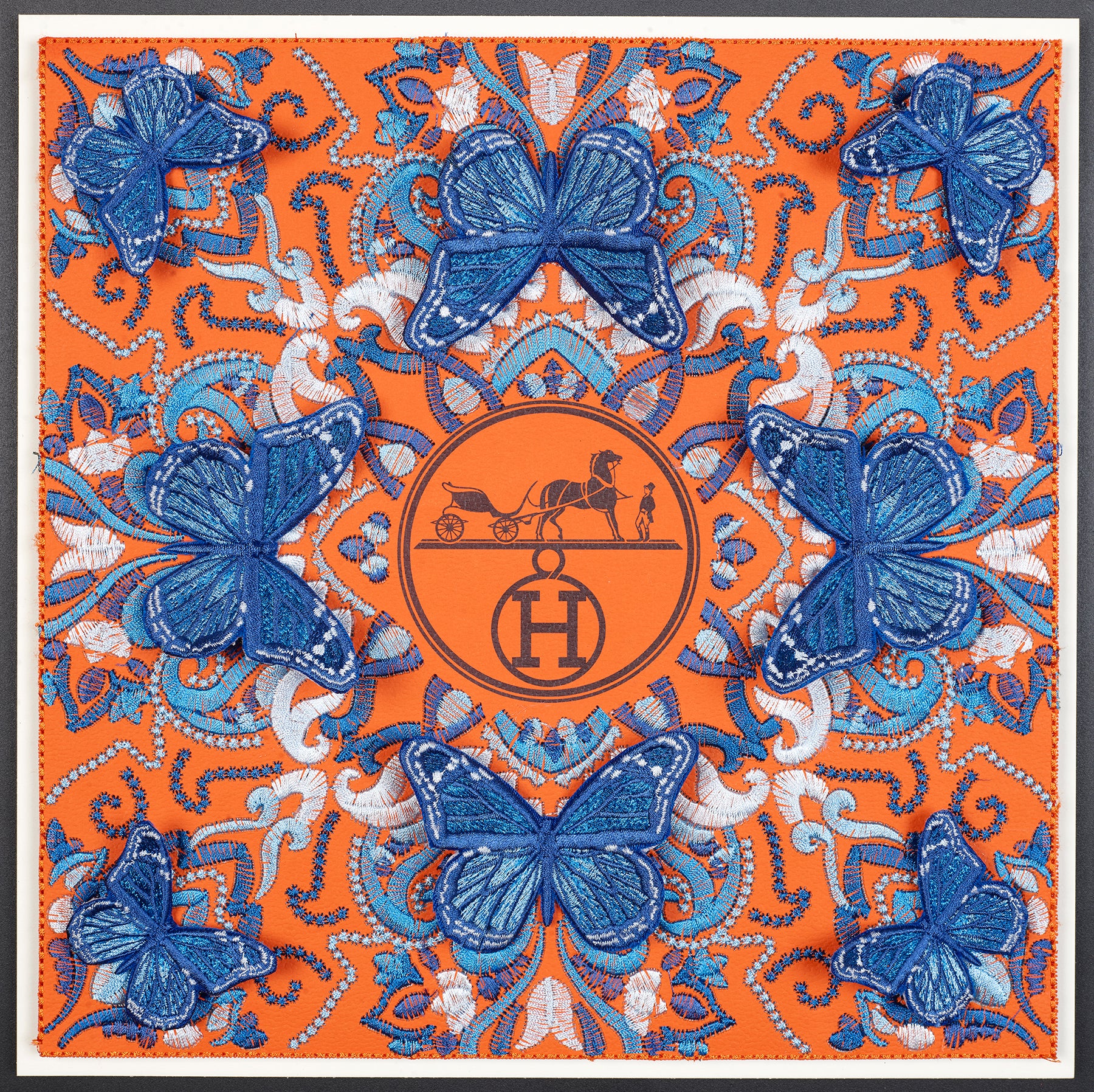 Hermès Symmetry 12"x12"