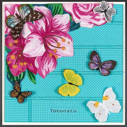 Custom Floral Corner 12x12