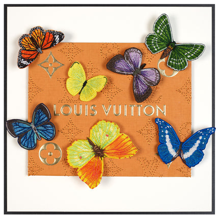 Butterfly Swarm 12"x12"