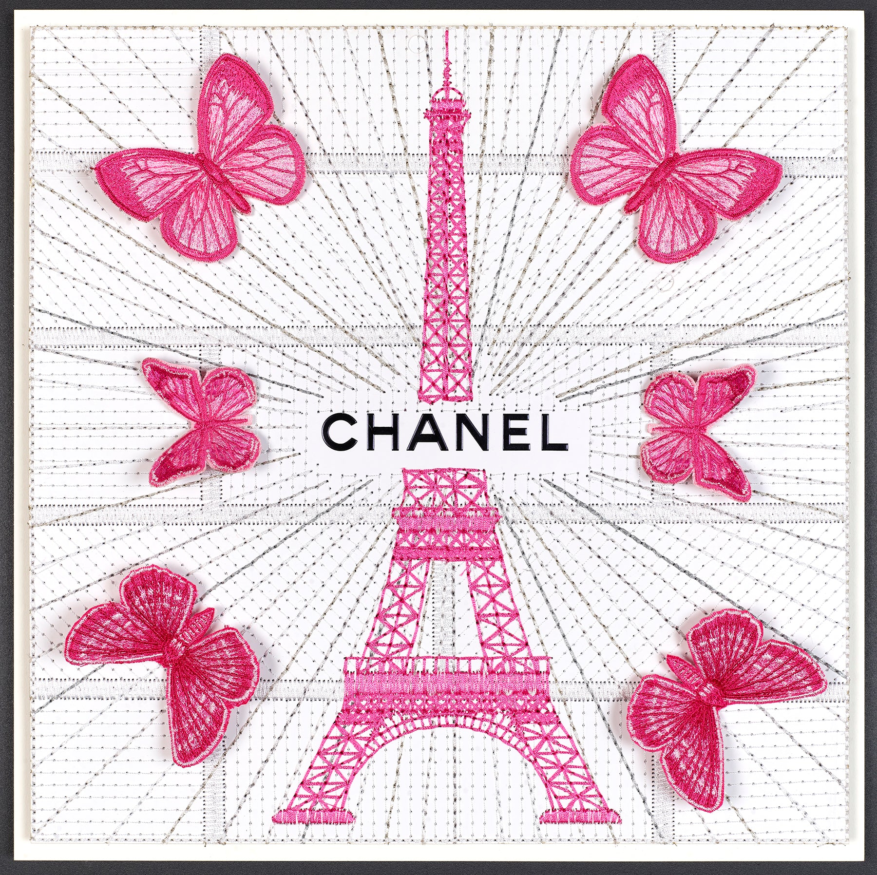 Eiffel Tower 12"x12"