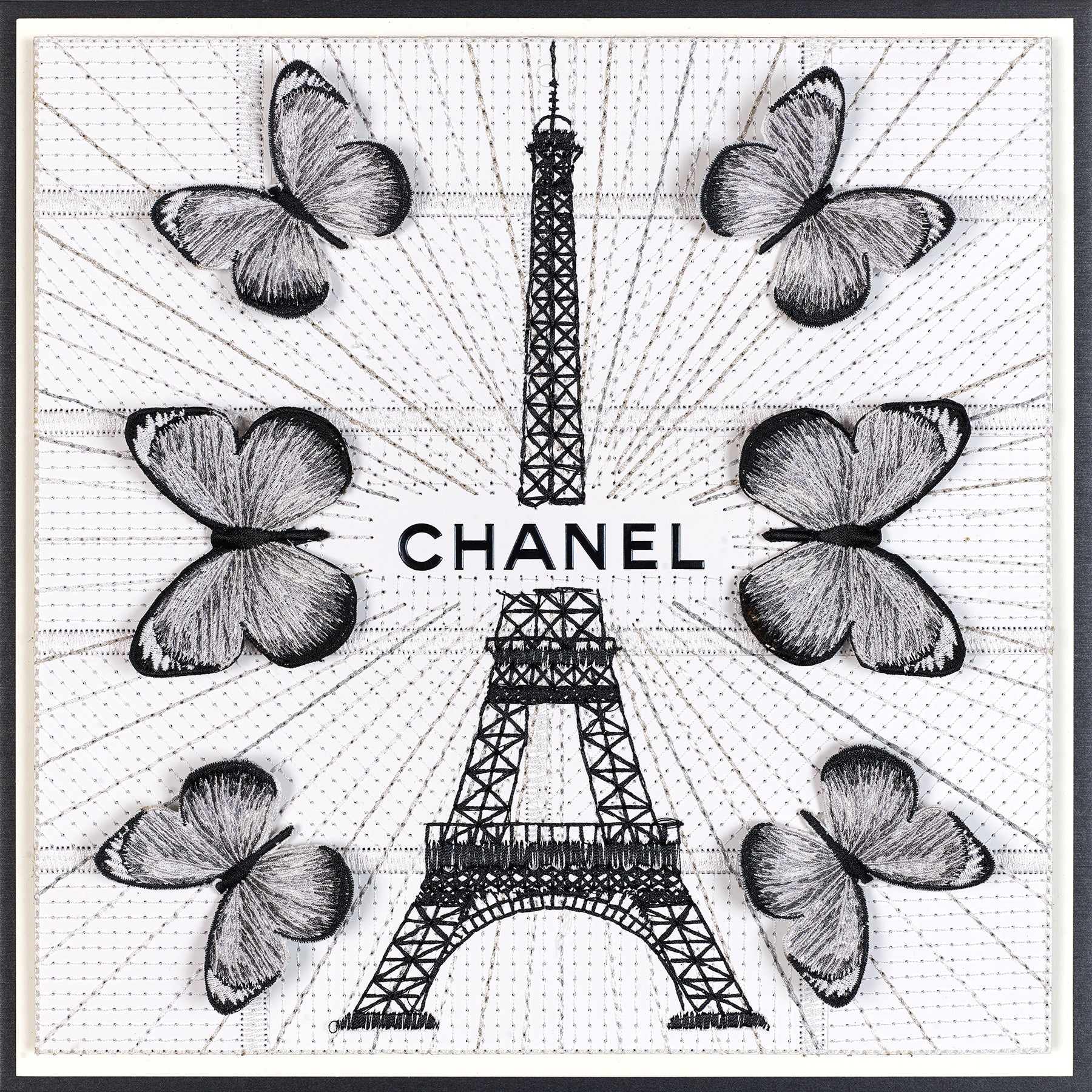 Eiffel Tower 12"x12"