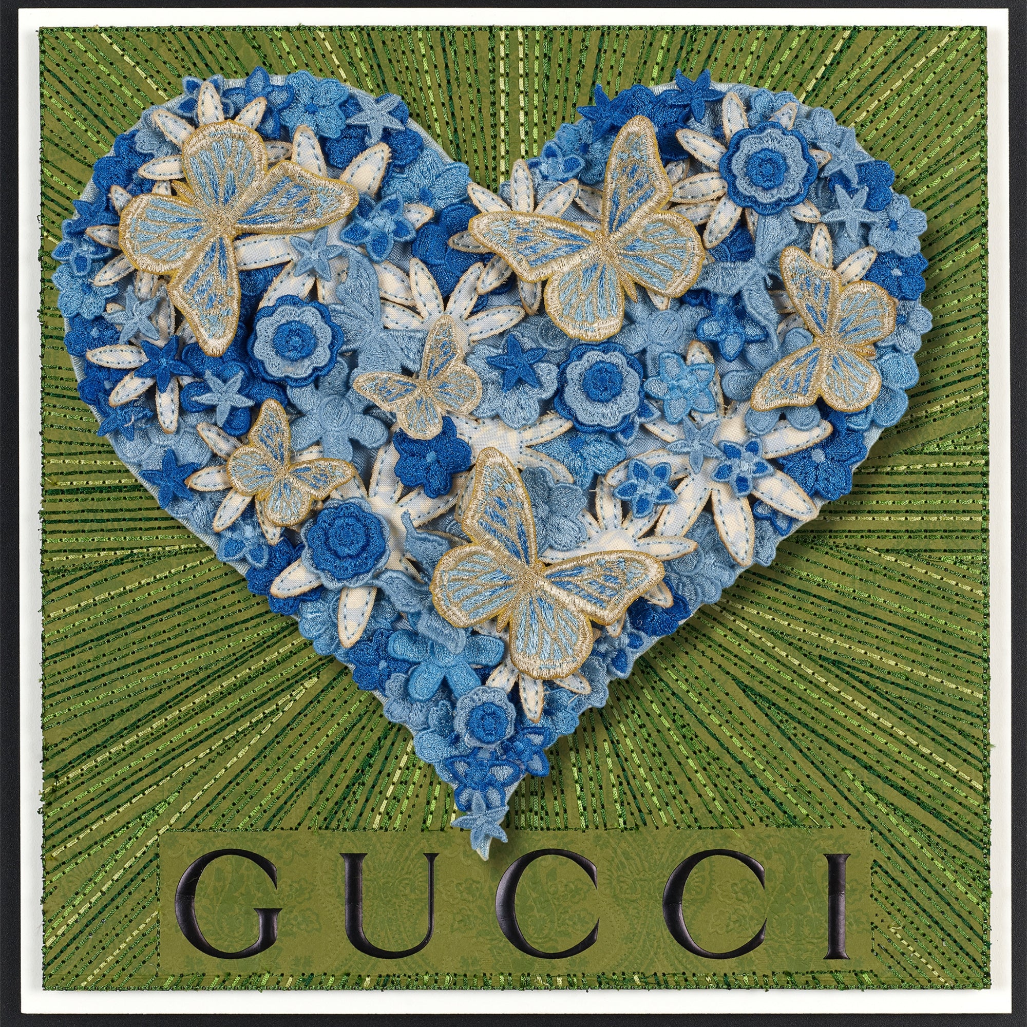 Gypsy Heart 12"x12