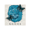 White Gucci - Blue Lion