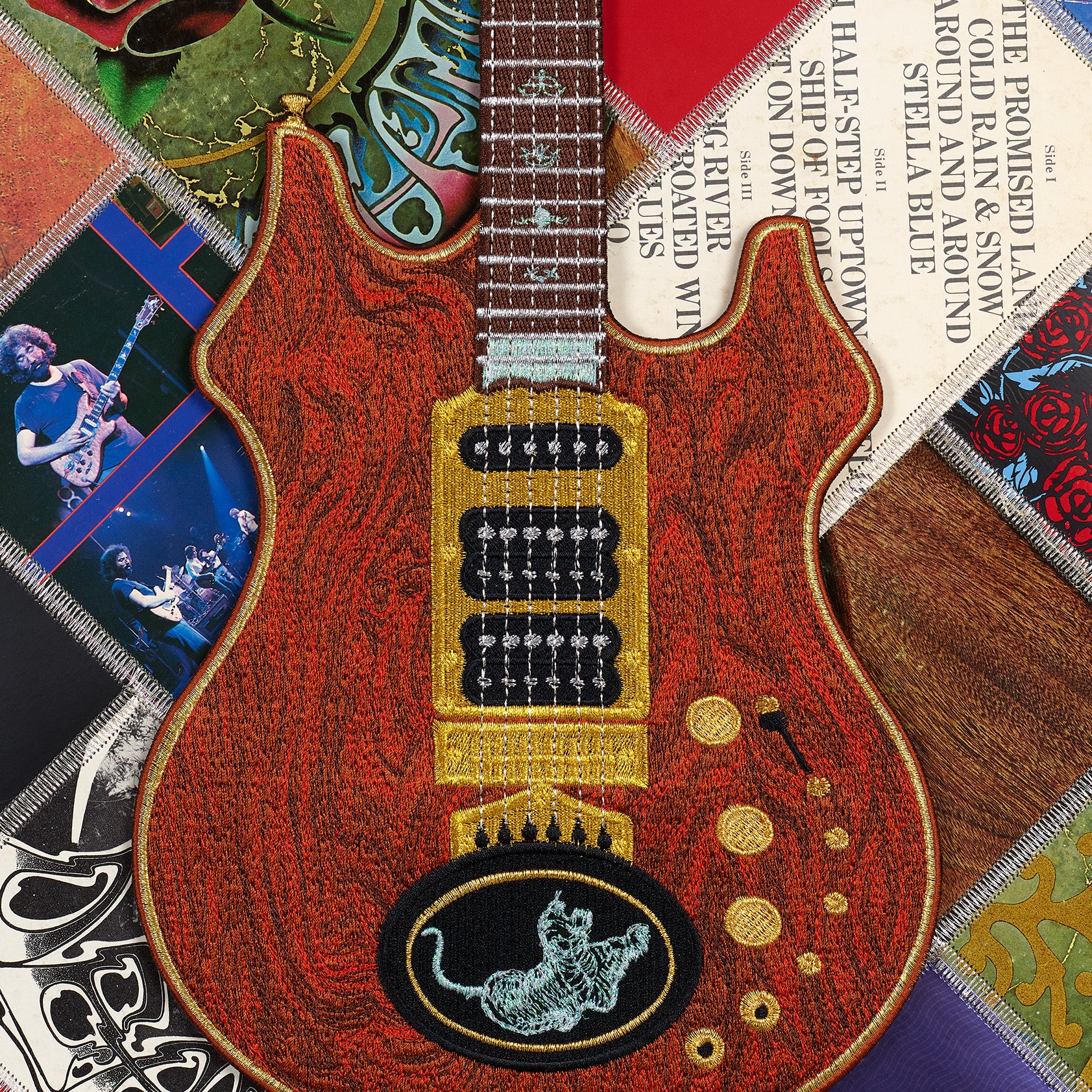 The Grateful Dead Garcia's Tiger 12"x26"