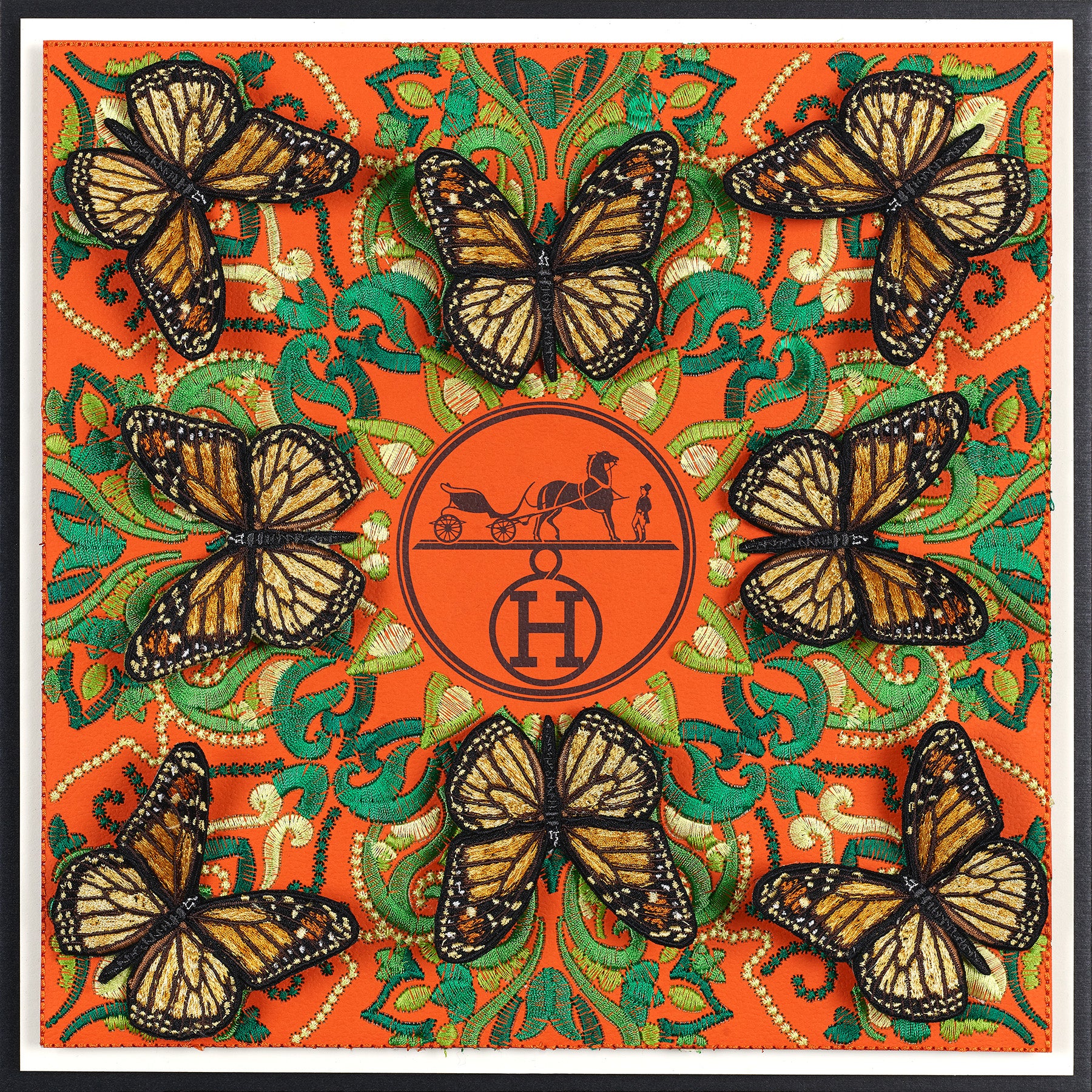 Hermès Symmetry 12"x12"