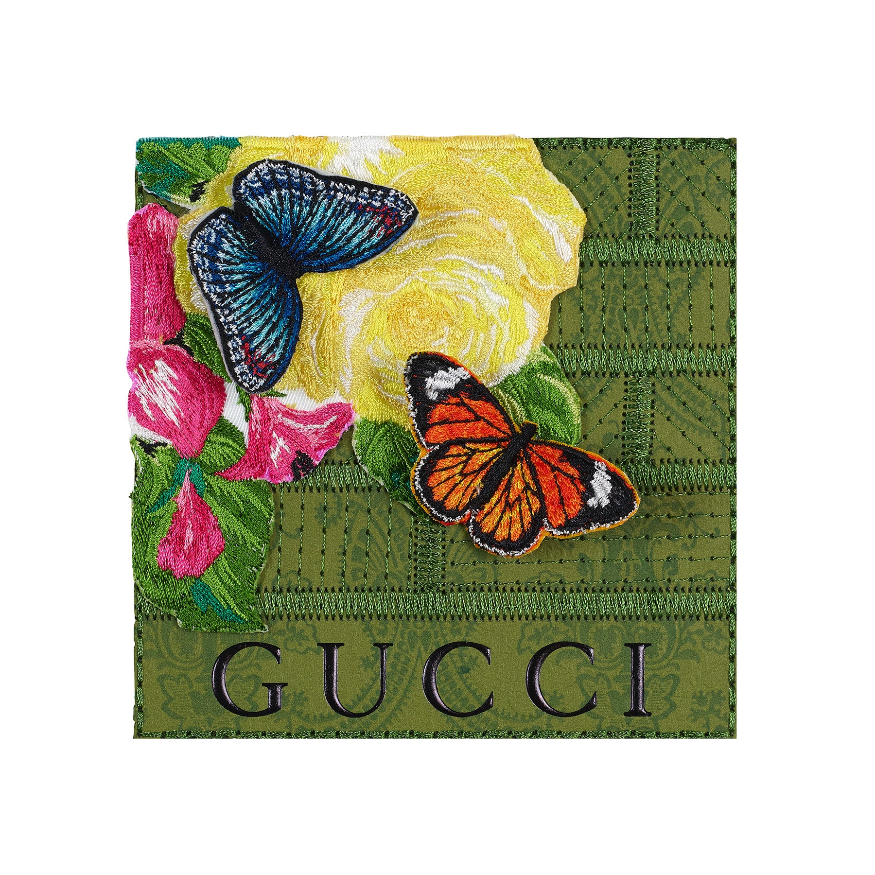 Petite Floral Corner 5"x5"