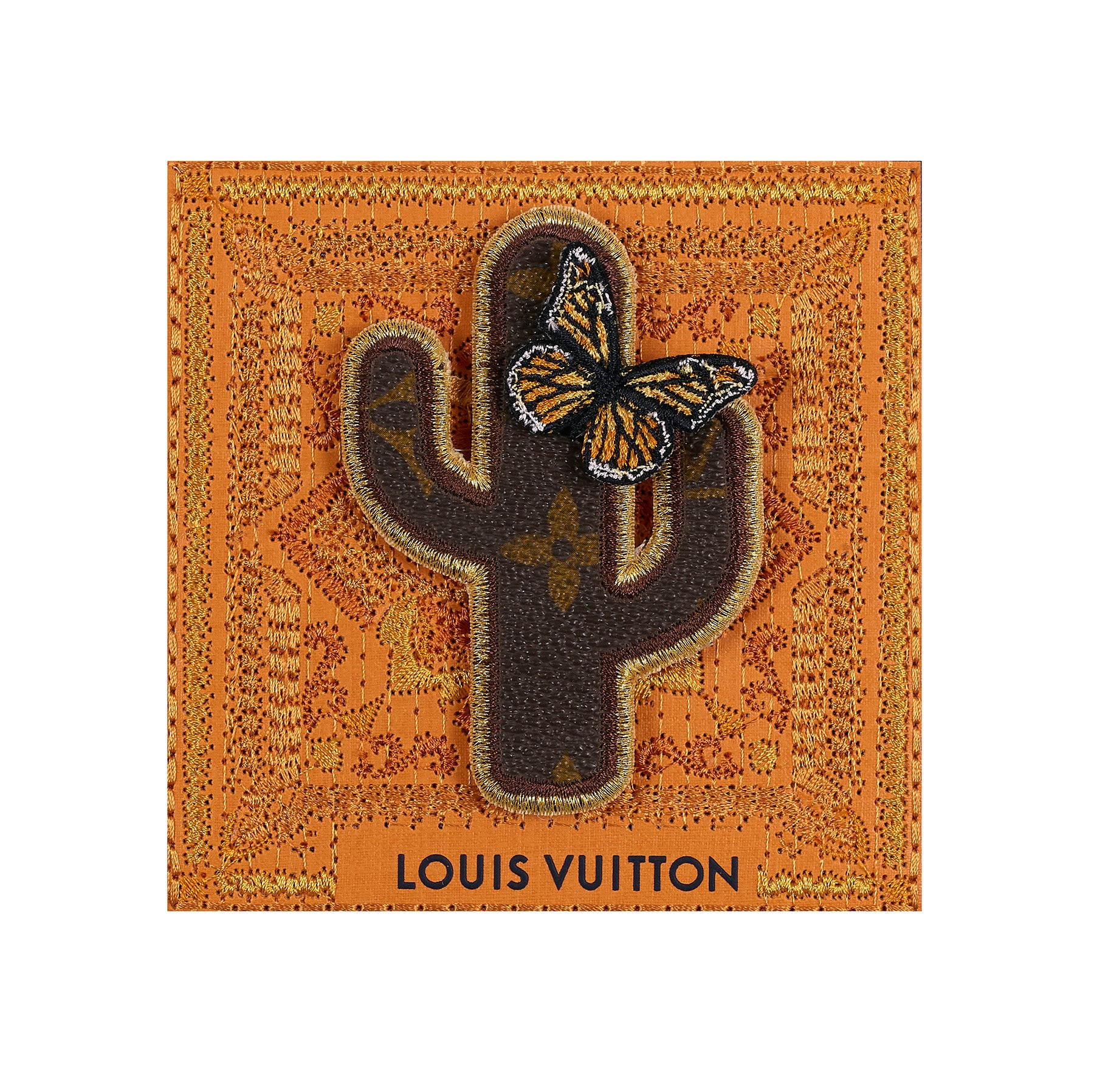 Petite LV Monogram 5"x5"