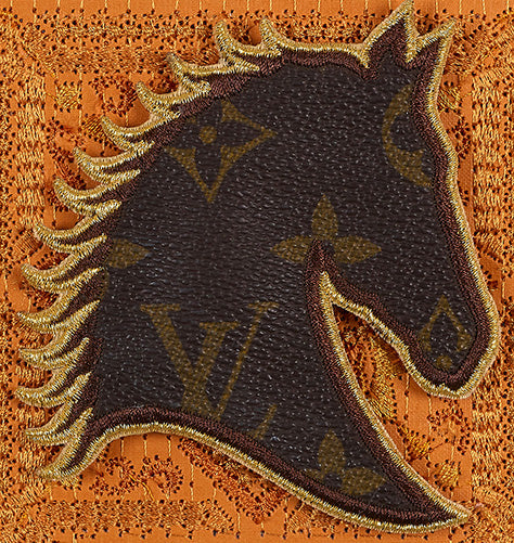 Petite LV Monogram Cavalier 5"x5"