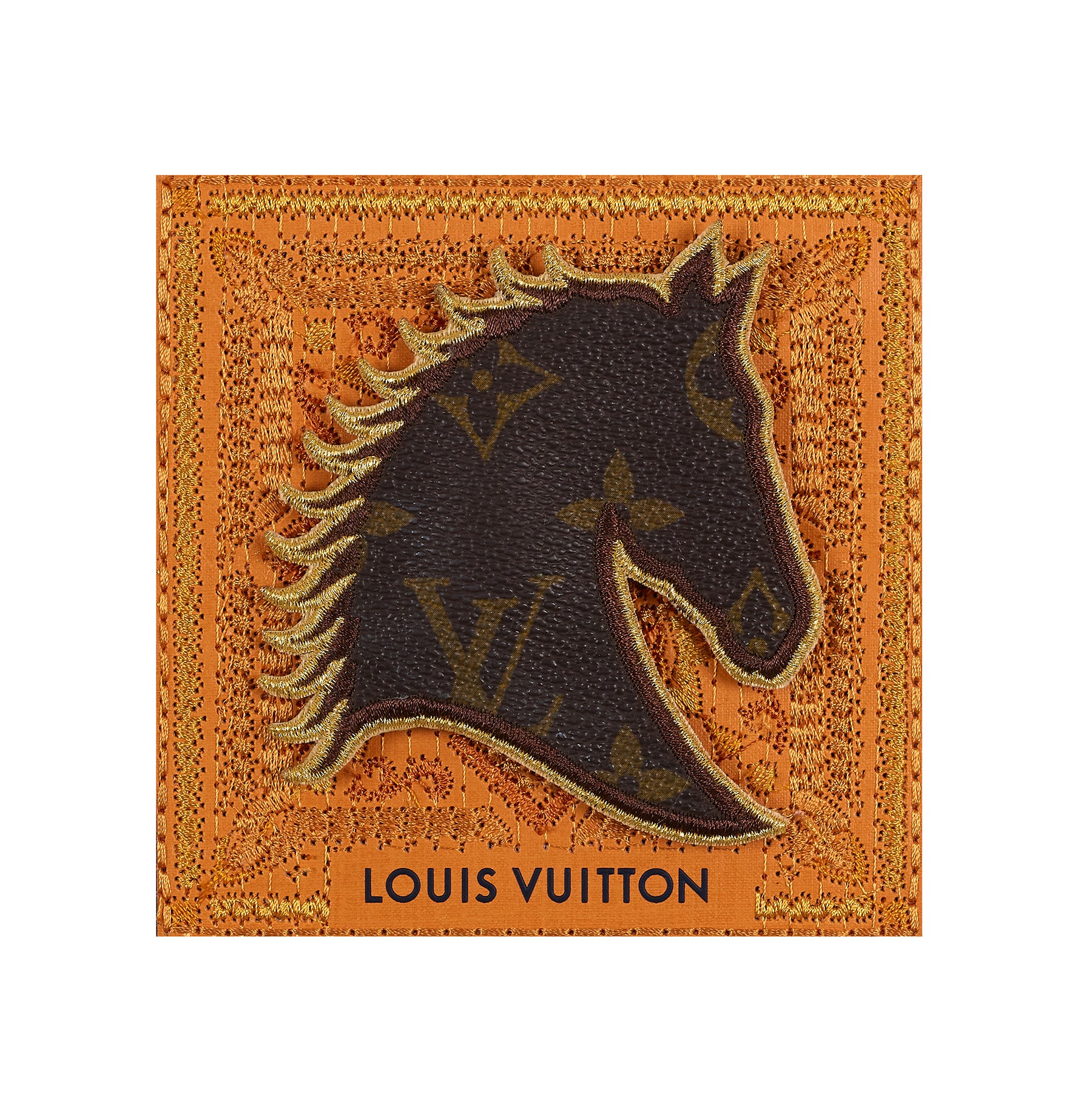 Petite LV Monogram 5"x5"