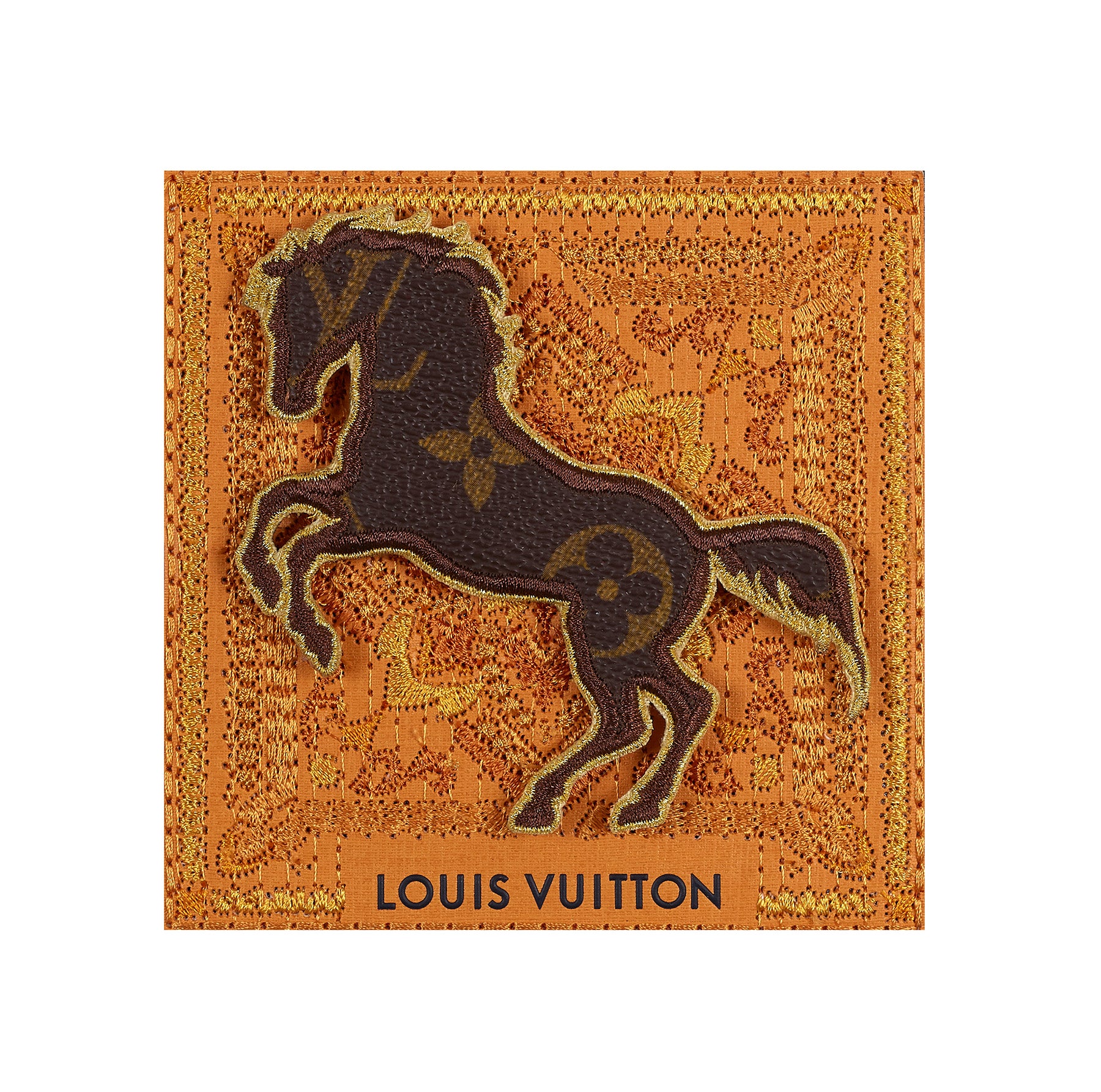 Petite LV Monogram Bronco 5"x5"