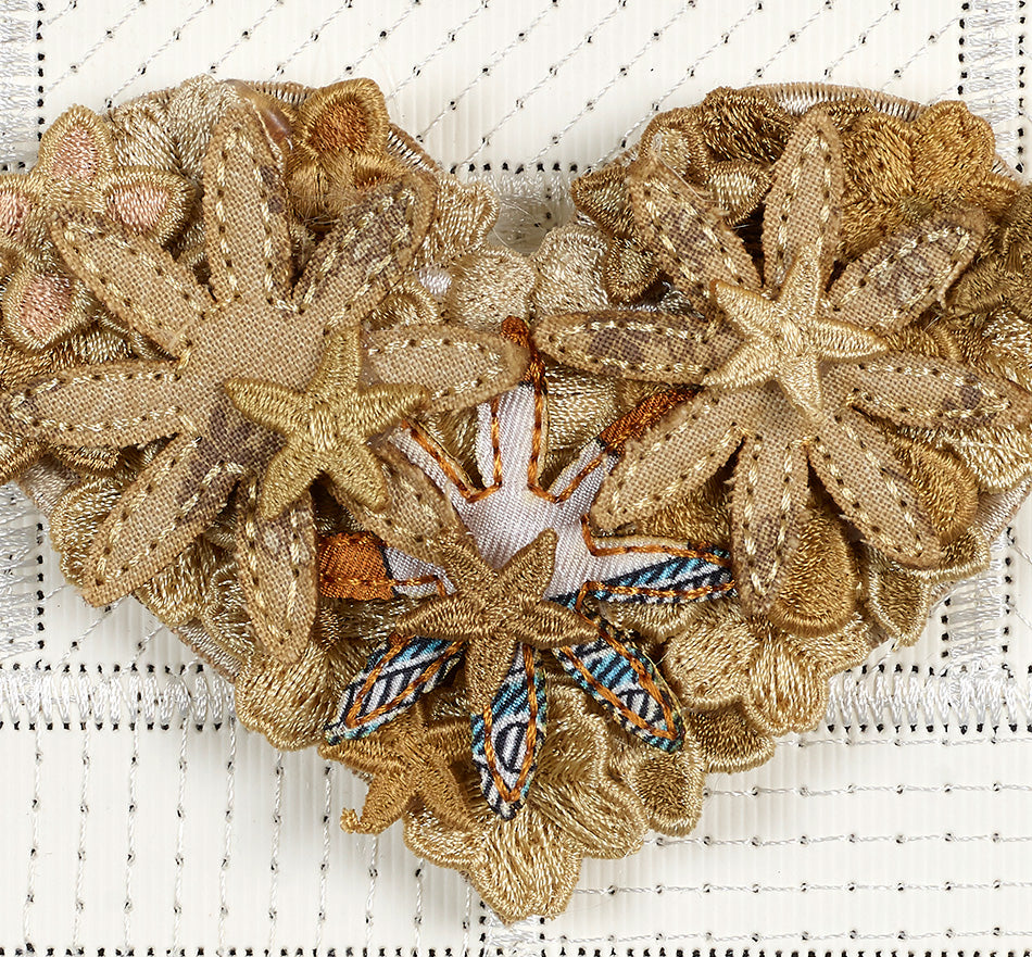 Petite Gypsy Heart 5”x5”