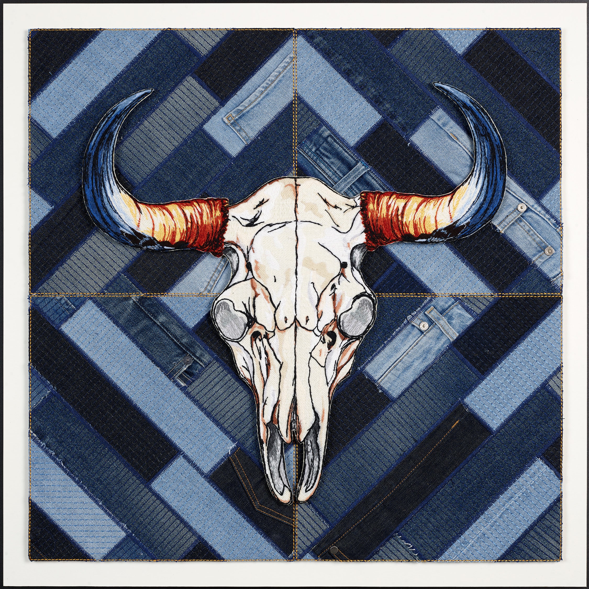 Steer Skull 26"x26"