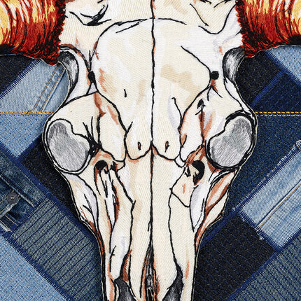 Steer Skull 26"x26"