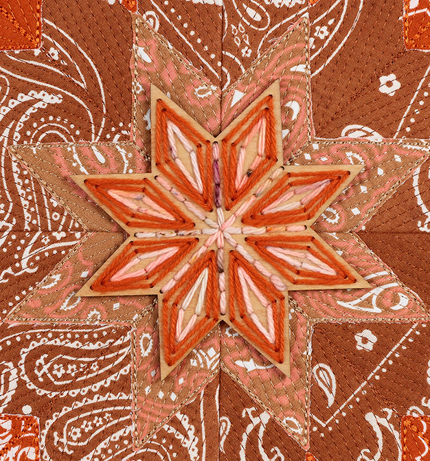 Thread and Timber 3, 26"x26"