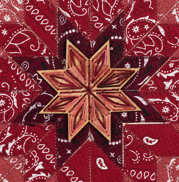 Thread and Timber 2, 26"x26"