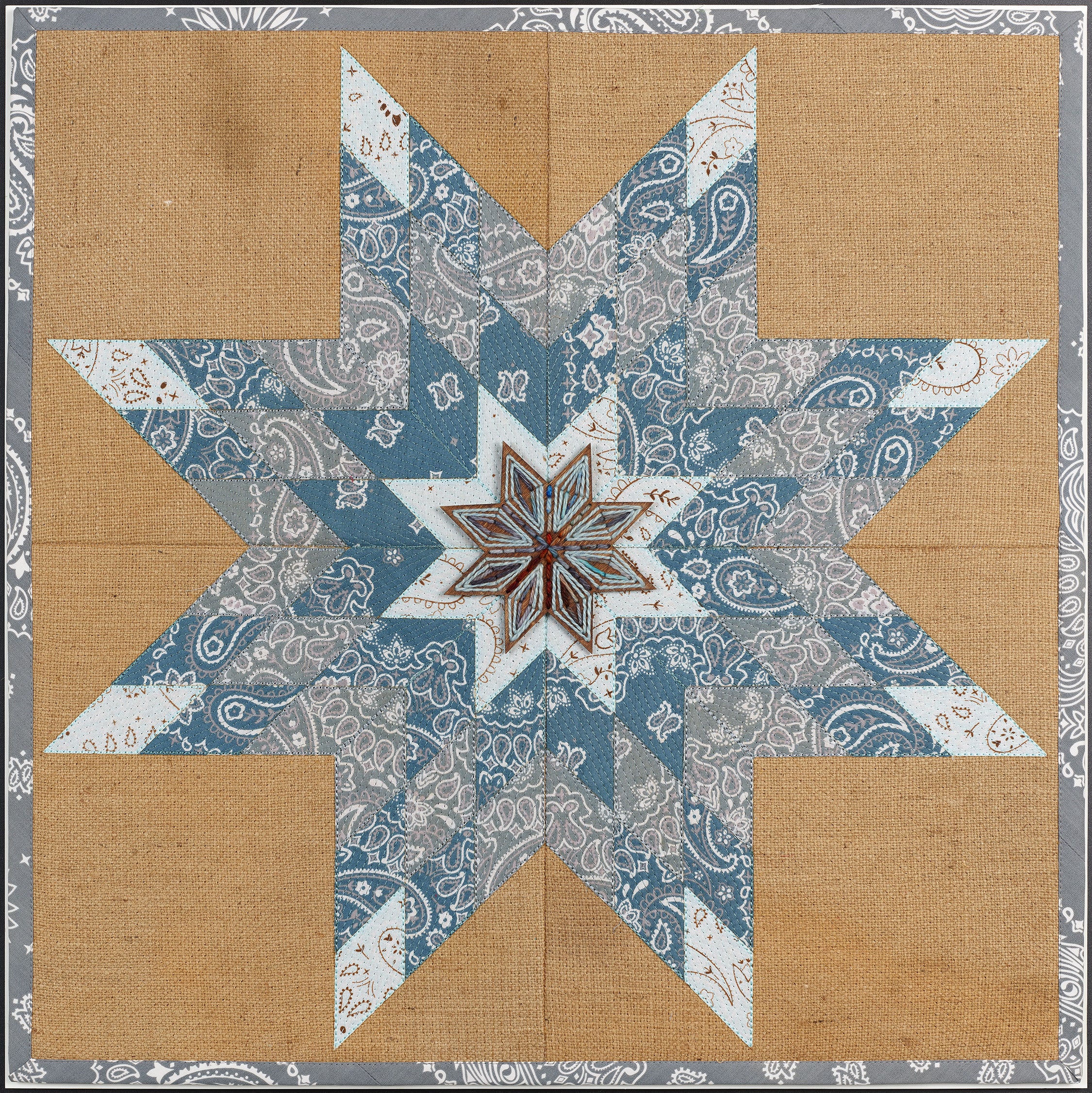 Thread and Timber 1, 26"x26"