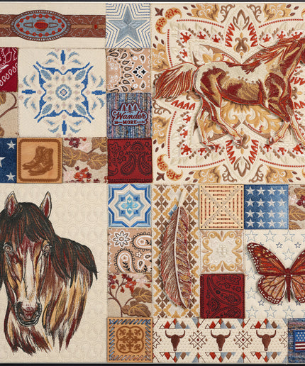 American Sampler 26"x26"